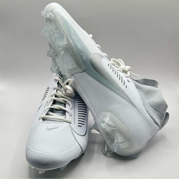 Size 16 Nike Vapor Edge Pro 360 2 Football White Platinum DA5456 100 Mens New - Picture 6 of 9